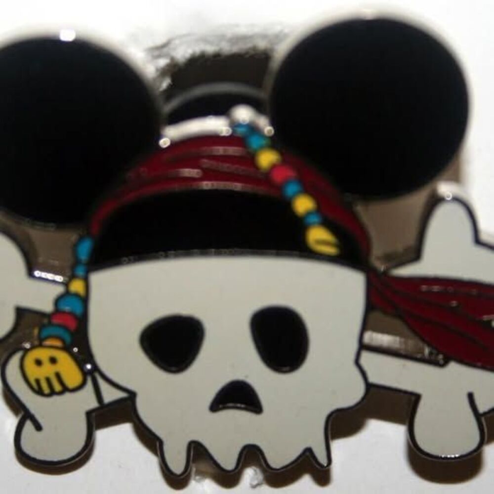 Skull with Mickey Mouse Ears